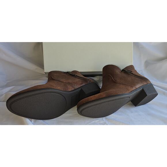 Sun + Stone Women's Adelinee Double Zip Ankle Booties - Picture 5 of 6